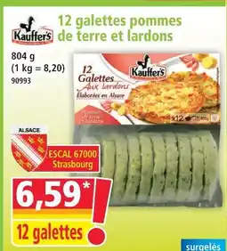 Norma Keuffer's 12 galettes pommes de terre et lardons offre