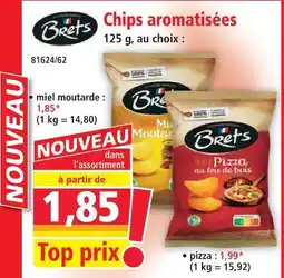 Norma Bret's chips aromatisées miel moutarde offre