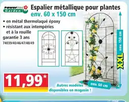 Norma Power plus garden espalier métallique pour plantes offre