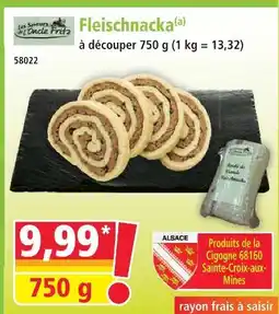 Norma Les saveurs de l'oncle fritz fleischnacka offre