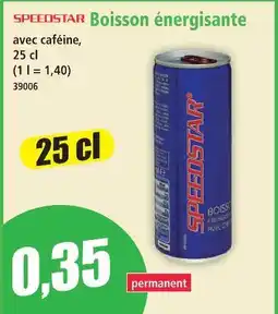 Norma Sppedstar boisson énergisante offre