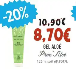 Naturalia Prim'aloé gelée d'aloès offre