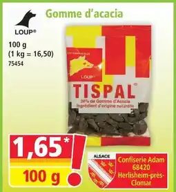 Norma Loup gomme d'acacia offre