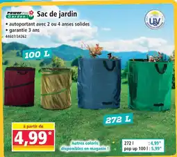 Norma Power garden sac de jardin 100 l offre