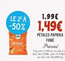 Naturalia Priméal pétales paprika fumé offre