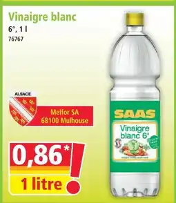Norma Saas vinaigre blanc offre