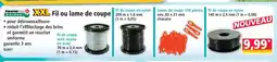 Norma Power garden fil ou lame de coupe offre