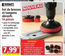 Norma Set de brosses et tampons abrasifs offre