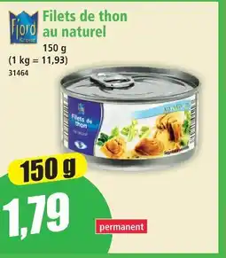 Norma Fjord krone filets de thon au naturel offre