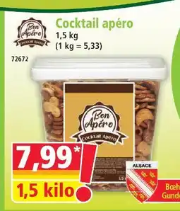 Norma Cocktail apéro offre