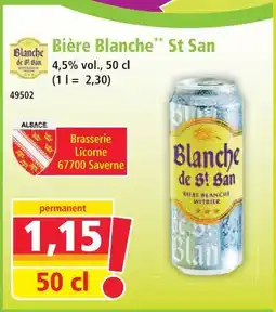 Norma St san bière blanche offre