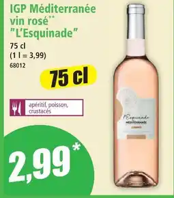 Norma L'esquinade igp méditerranée vin rosé offre