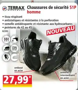 Norma Chaussures de sécurité s1p homme offre
