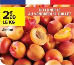 Carrefour Drive Abricot offre
