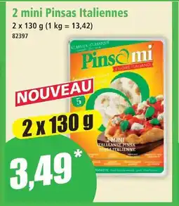 Norma Pinsami 2 mini pinsas italiennes offre