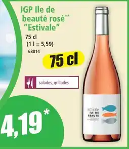Norma Igp ile de beauté rosé ”estivale” offre