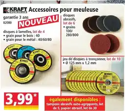 Norma Disques à lamelles, lot de 4 offre