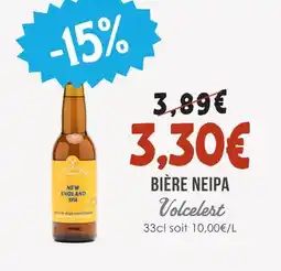 Naturalia Volcelest bière neipa offre