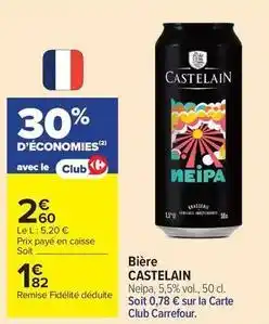 Carrefour Drive Carrefour - bière offre