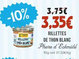 Naturalia Phare d'eckmühl rillettes de thon blanc offre