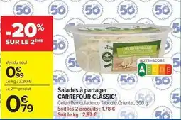 Carrefour Drive Carrefour - salades à partager offre