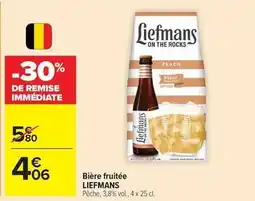 Carrefour Drive Bière fruitée offre