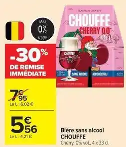 Carrefour Drive Bière sans alcool offre