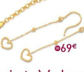 E.Leclerc Bijoux Boucles or Jaune offre