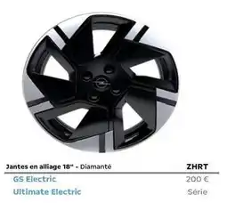 Opel Gs electric ultimate electric offre