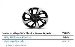 Opel Bi-color, diamante, noir offre