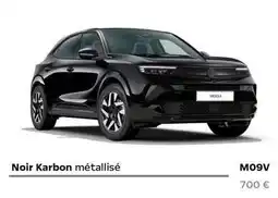 Opel Noir karbon métallisé offre