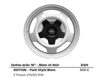 Pack style blanc