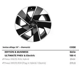 Opel Edition & business ultimate phev & electric offre
