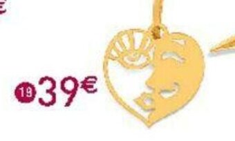 Pendentif or Jaune