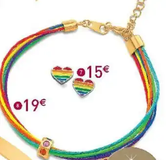 Bracelet En Plaqué or Et Oxydes de Zirconium