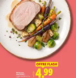 Lidl Rôti de porc dans la noix offre