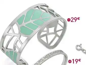 Bracelet Jonc En Acier Et Laque