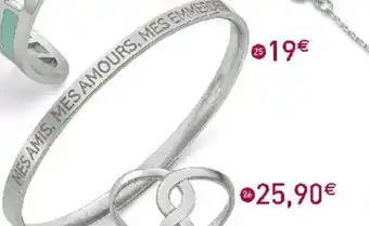 E.Leclerc Bijoux Bracelet Jonc En Acier offre