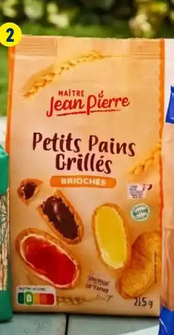 Lidl MAÎTRE JEAN-PIERRE Petits pains grillés briochés offre