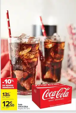 Carrefour Drive Coca cola - soda offre