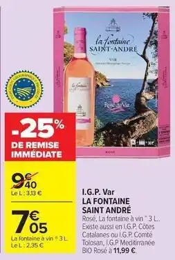 Carrefour Drive I.g.p. var offre