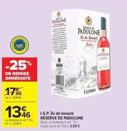 Carrefour Drive I.g.p. île de beauté offre