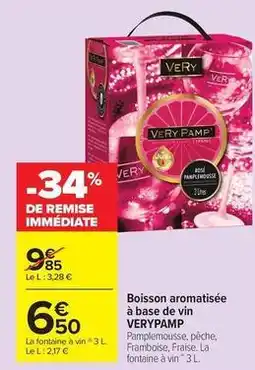 Carrefour Drive Pamplemousse - boisson aromatisée à base de vin offre