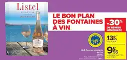 Carrefour Drive Listel - i.g.p. terre du sud-ouest offre