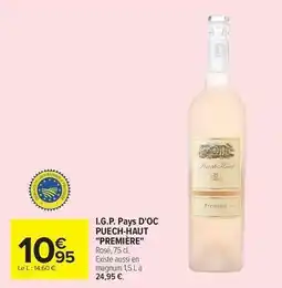 Carrefour Drive Magnum - i.g.p. pays d'oc offre