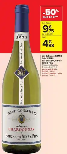 Carrefour Drive Côtes de bordeaux offre
