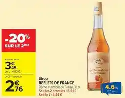 Carrefour Drive Reflets de france - sirop offre