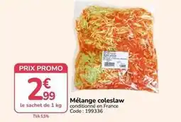 Promocash Promo - mélange coleslaw offre