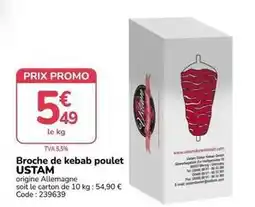 Promocash Promo - broche de kebab poulet offre