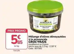 Promocash Promo - mélange d'olives dénoyautées à la provençale offre
